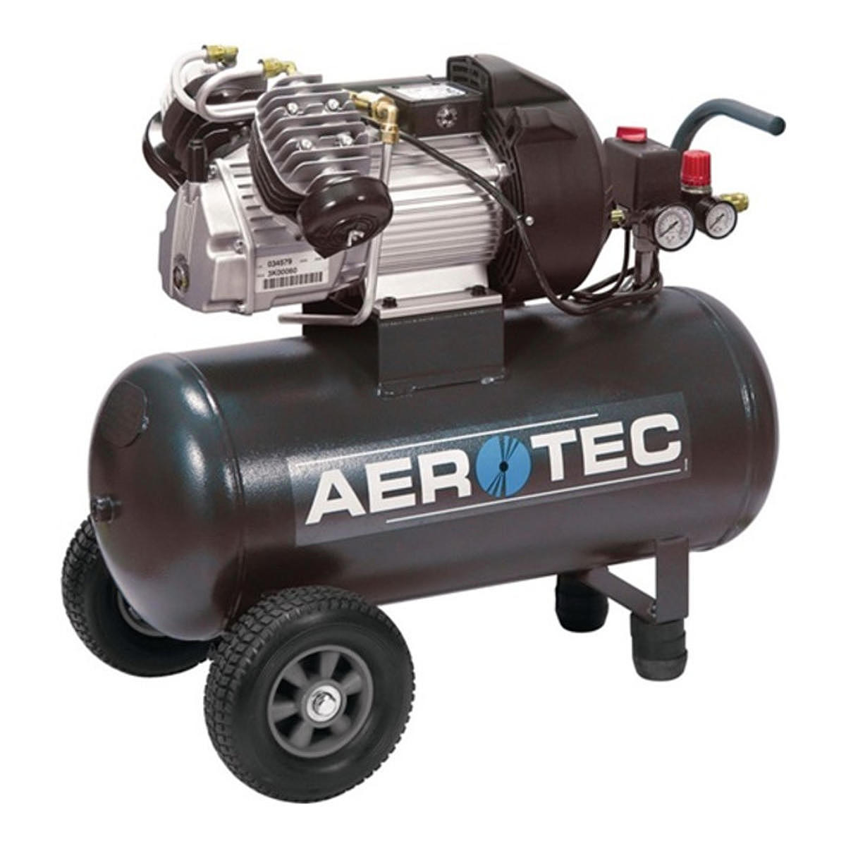 B-Ware Aerotec 400 5 Mobiler Kompressor 390 L 250 L 10bar 50 L 2,2 Kw Fahrbar 230 V - 8016738531916