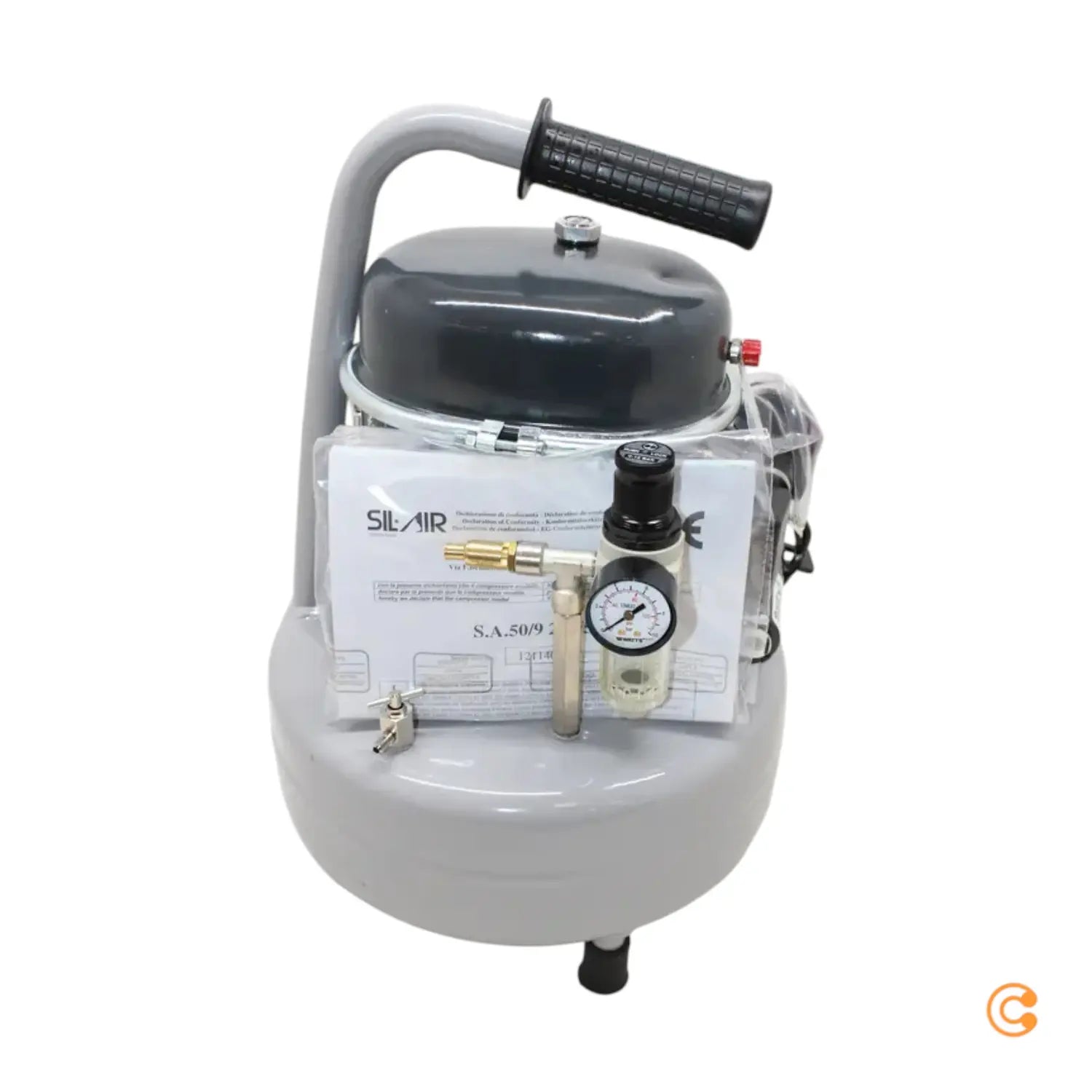B-Ware Aerotec Airbrushkompressor Kompressor Lufttank 24 Kg Silent 50 Siehe Text/Foto - 4260135771657
