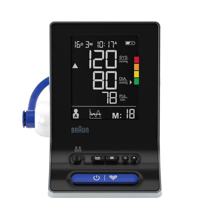 Braun Exact Fit 3 Oberarm Blutdruckmessgerät Blutdruck Messgerät Blutdruck Gerät  B-Ware