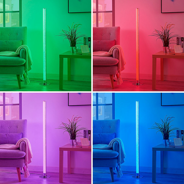 Lindby Längliche Led Rgb Stehlampe Hadis Stehleuchte Standlampe Leuchte Dimm365 B-Ware