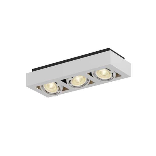 Spot LED Arcchio pour plafond, applique Ronka pour salon ou couloir, plafonnier GU10 (produit d'occasion).