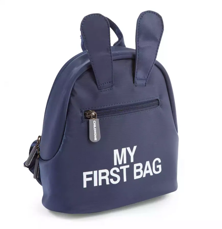 CHILDHOME Kinderrucksack Blau Weiß Reisezubehör Rucksack Reiserucksack Nylon