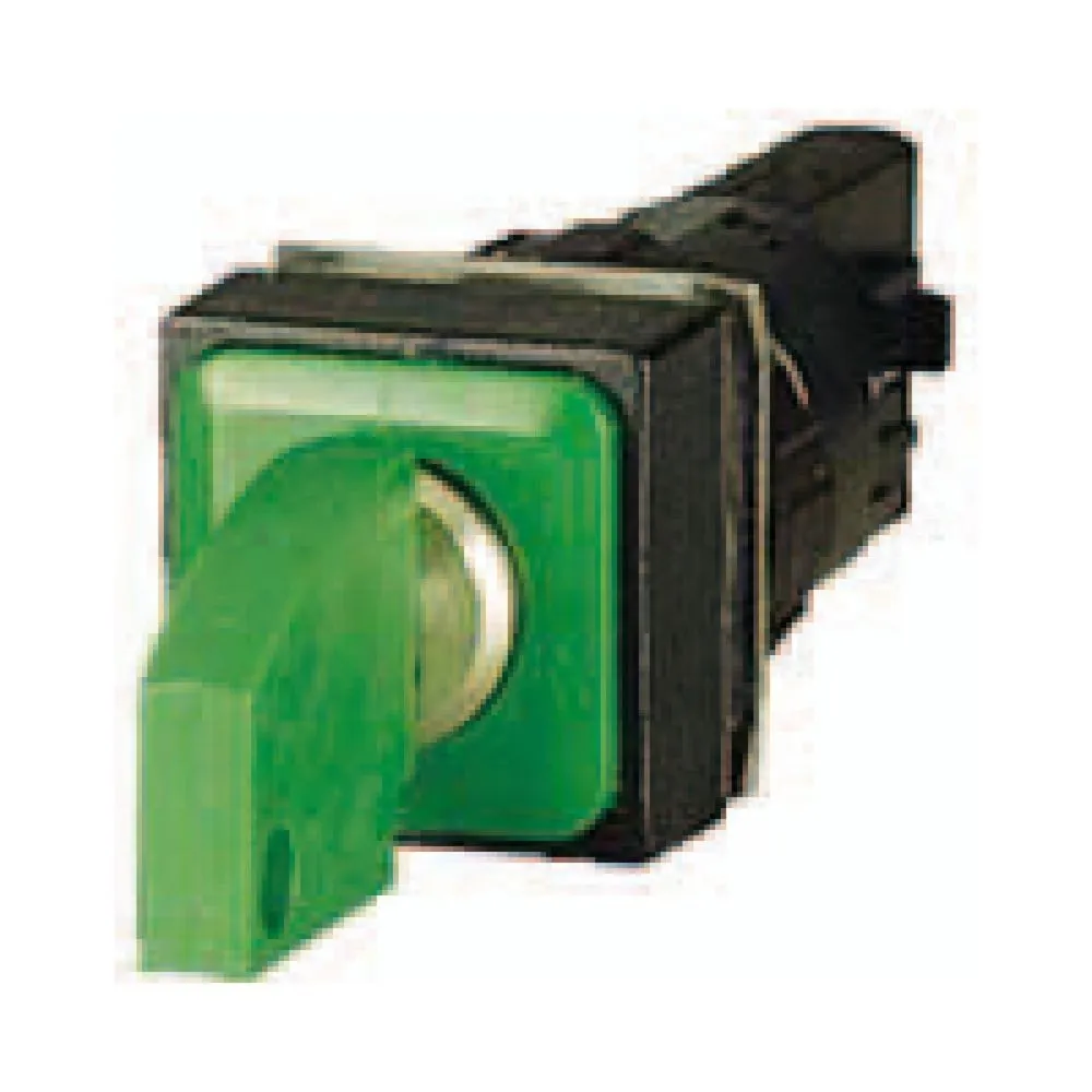 Eaton Schlüsseltaste 062149 Typ Q18 S3 Gn Wahlschalter Schalter Schwarz Grün B-Ware - 4015080621492