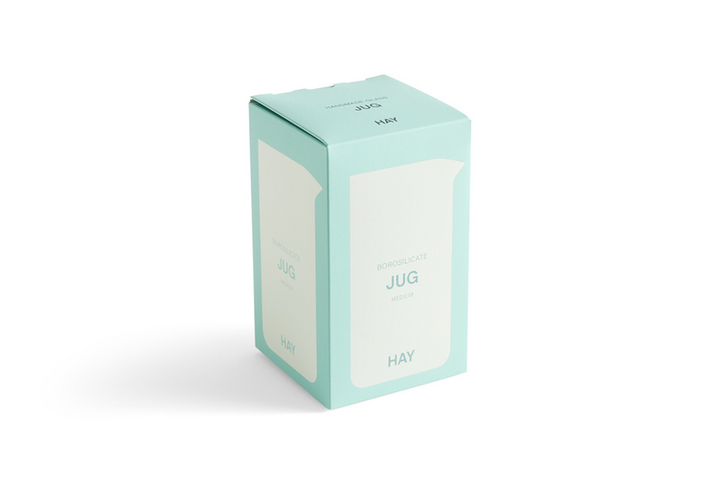 Hay   Borosilicate Jug M Jade Grün Küchenutensilien Karaffen Wasserbehälter B-Ware