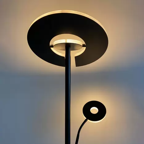 FISCHER & HONSEL LED-Deckenfluter Dent Lampe Leuchte Stehlampe Stehleuchte LED