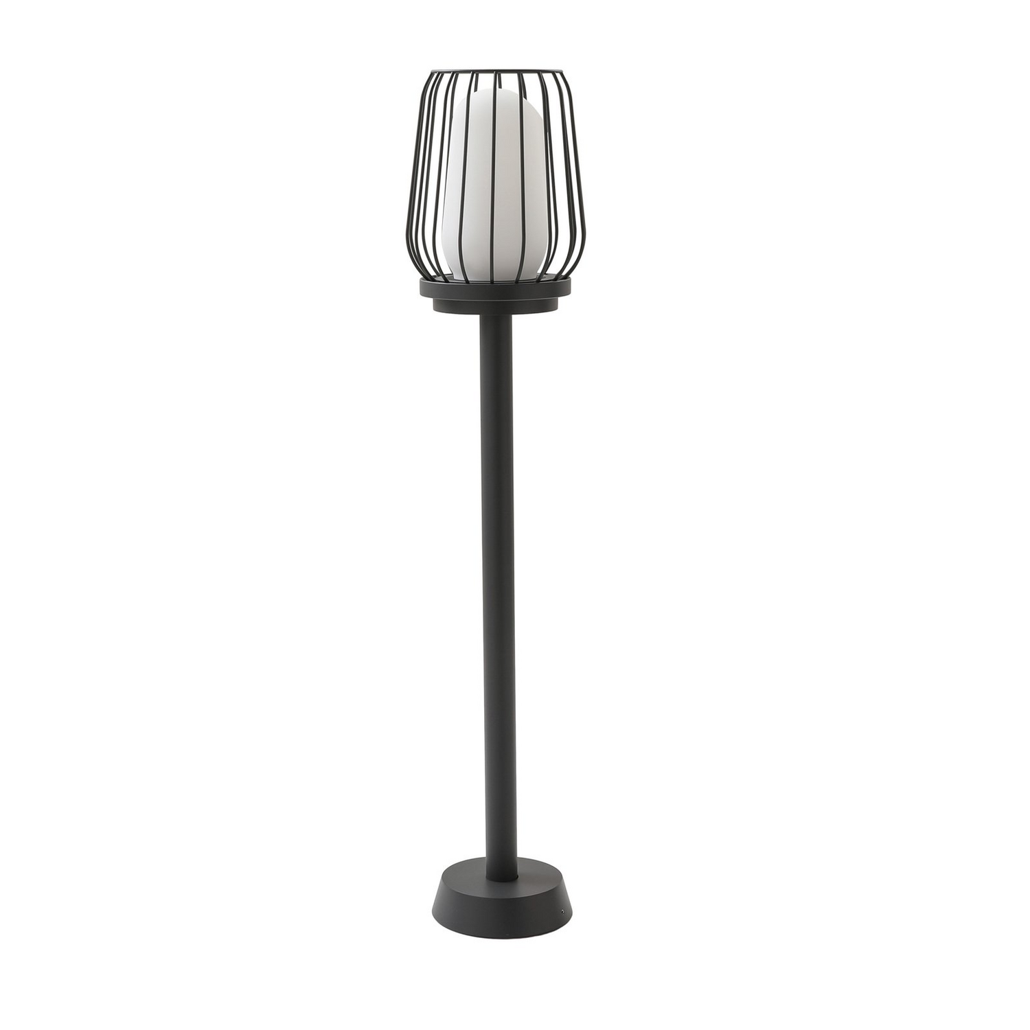 Lucande Wegeleuchte Chandan 80 Cm Schwarz Aluminium Lampe Leuchte Spot Stehlampe B-Ware - 4251911764284