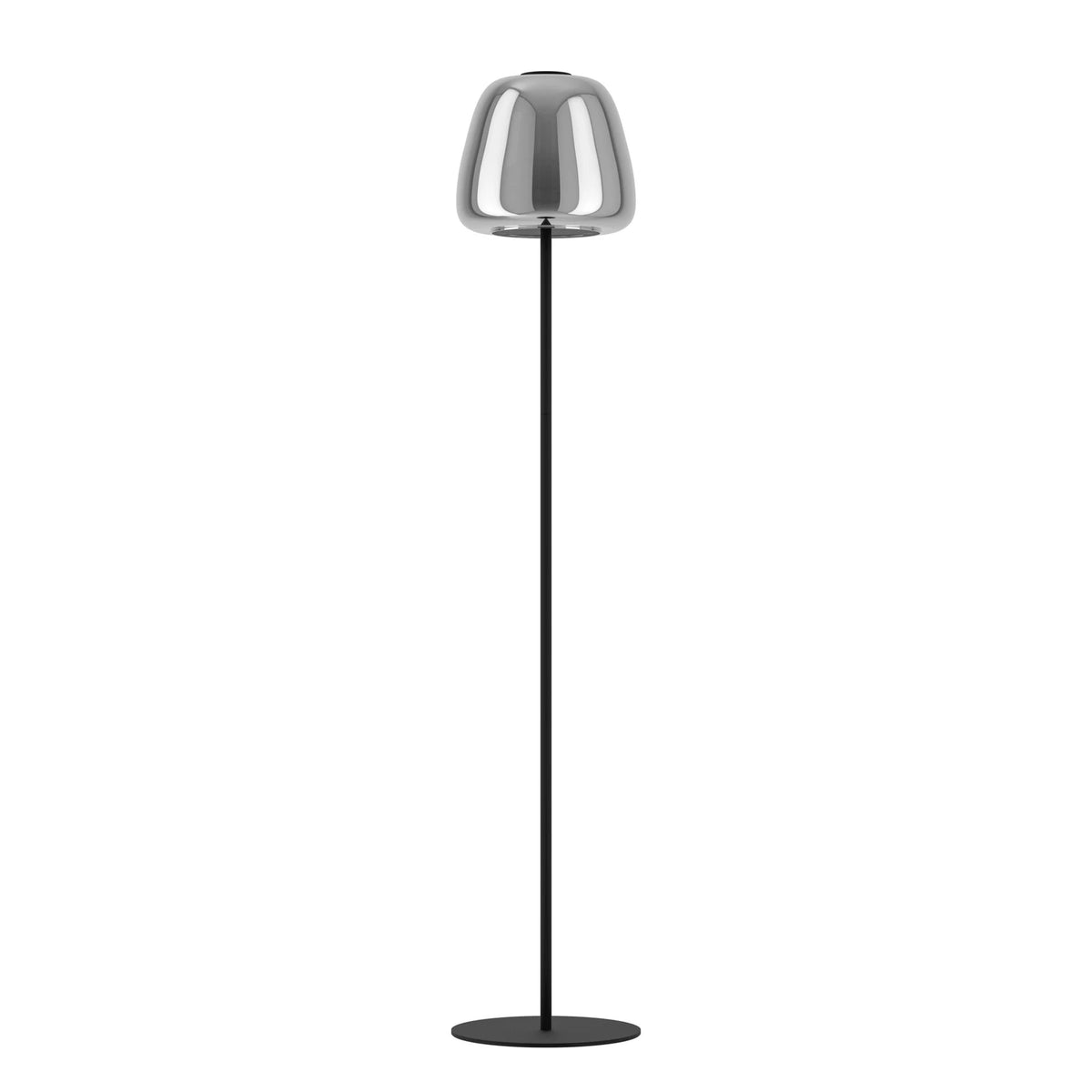 EGLO Stehleuchte Standlampe LED Connect Alfero Z RGB CCT schwarz Stahl Glas - 9008606312870