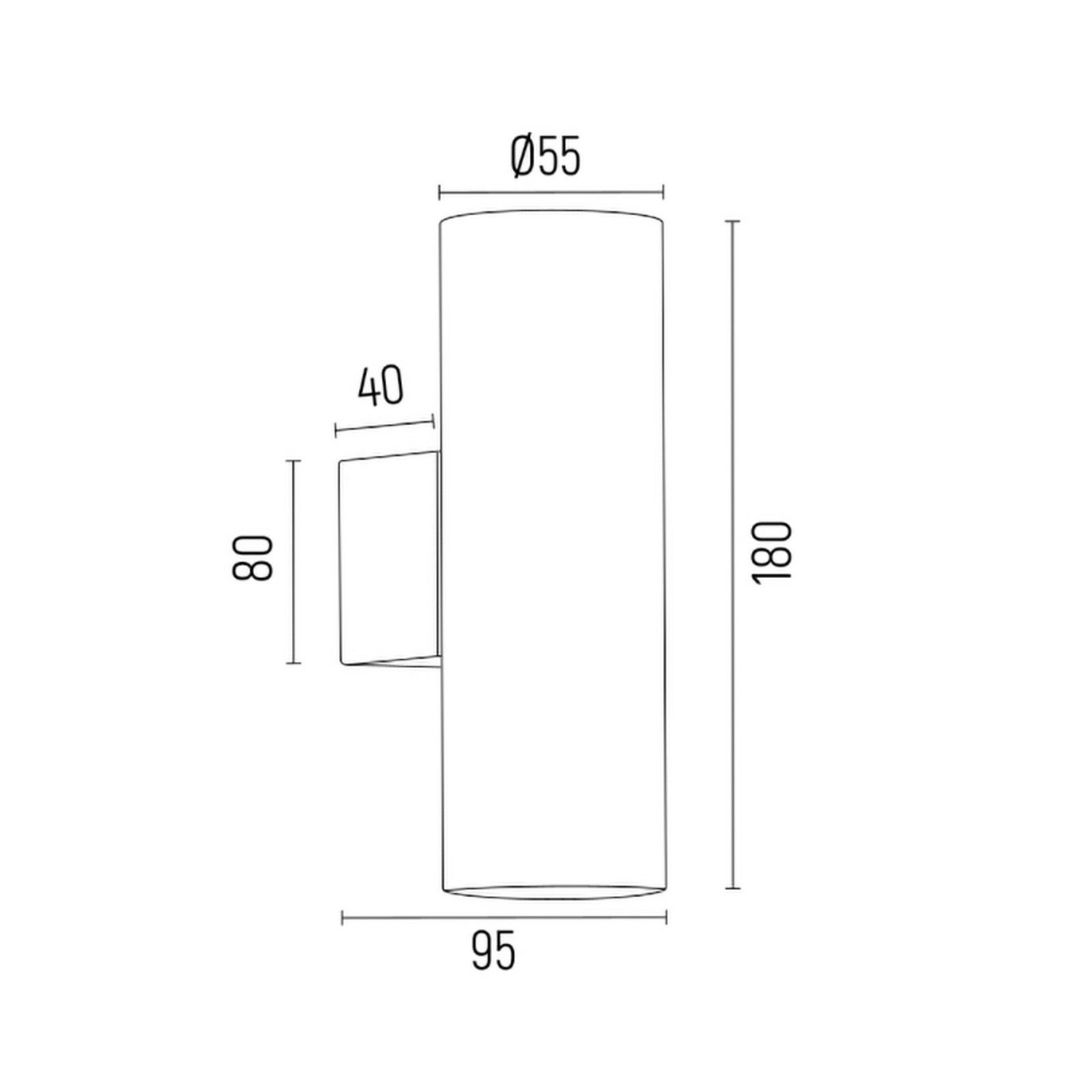 B-Ware Euluna Marion Wandlampe Zweiflammig Chrom Wandleuchte Lampe Leuchte Spot Licht