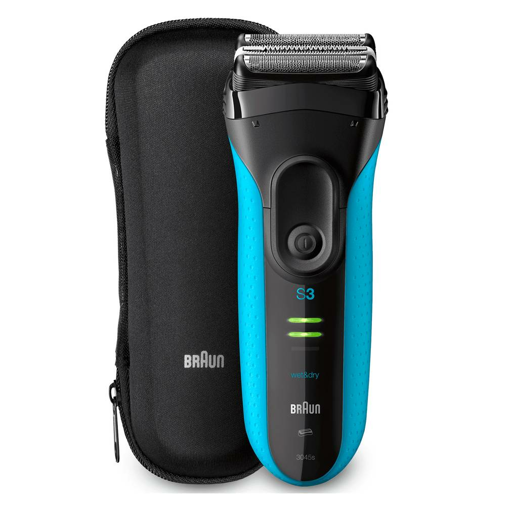 Braun Series 3 ProSkin 3045s Rasierer Rasierapparat Barttrimmer Trimmer Blau