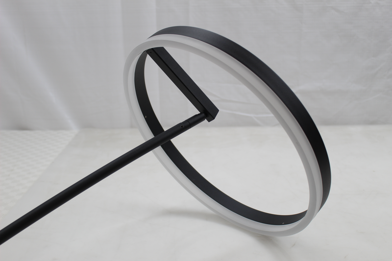 Lampadaire LED Paul Neuhaus Titus, lampe sur pied, 19,5 W, anthracite, variateur 