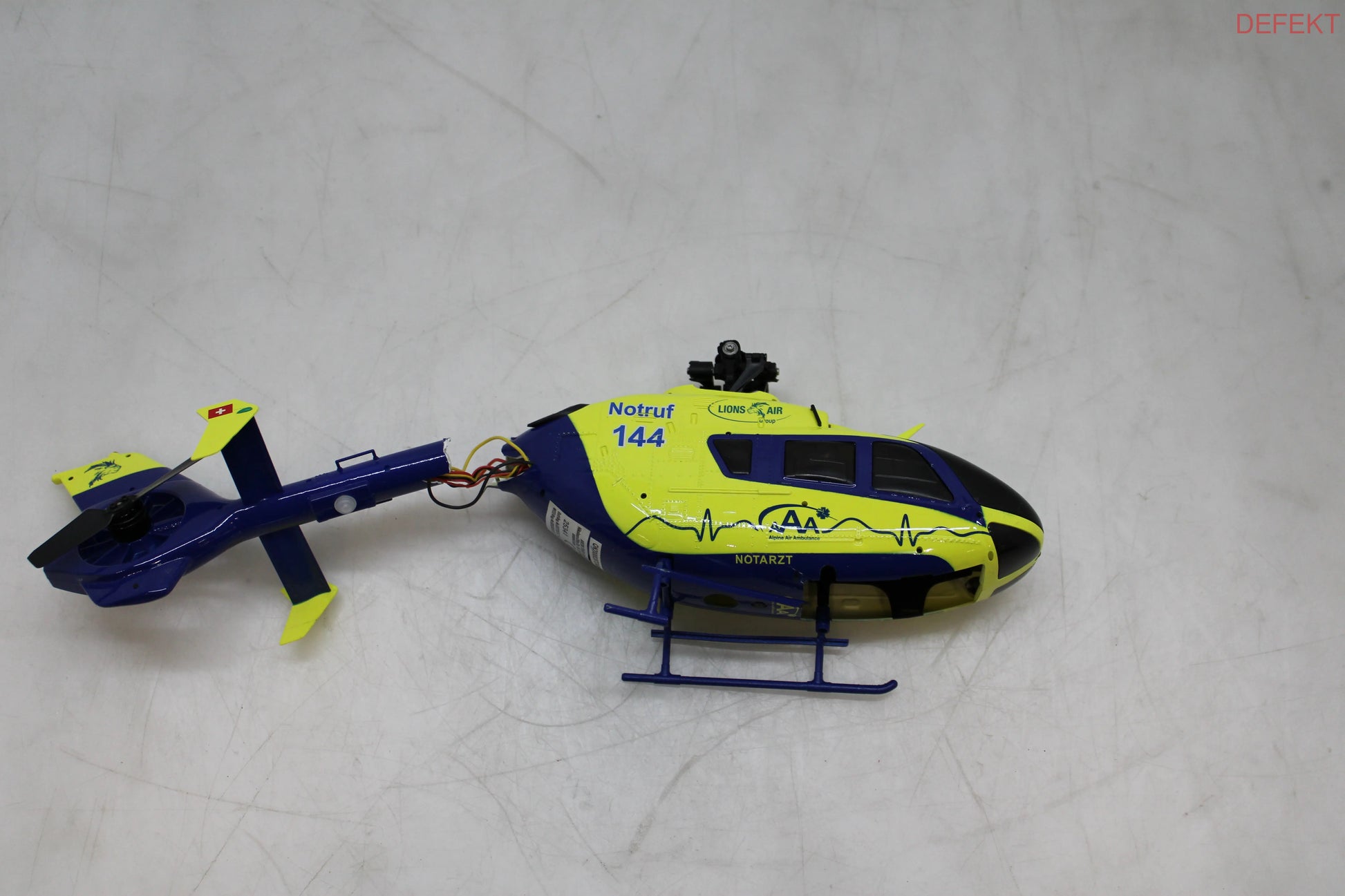 D-Ware Amewi Afx 135 Pro Alpine Air Rc Hubschrauber Modellbau Helikopter Defektware - 4262408975885