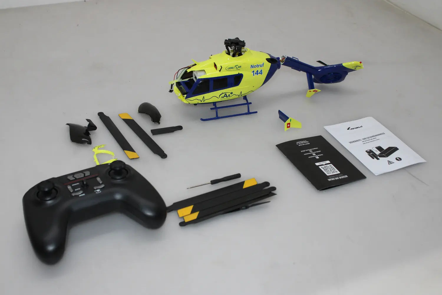 D-Ware Amewi Afx 135 Pro Alpine Air Rc Hubschrauber Rt F Modellbau Defektware - 4262408975885