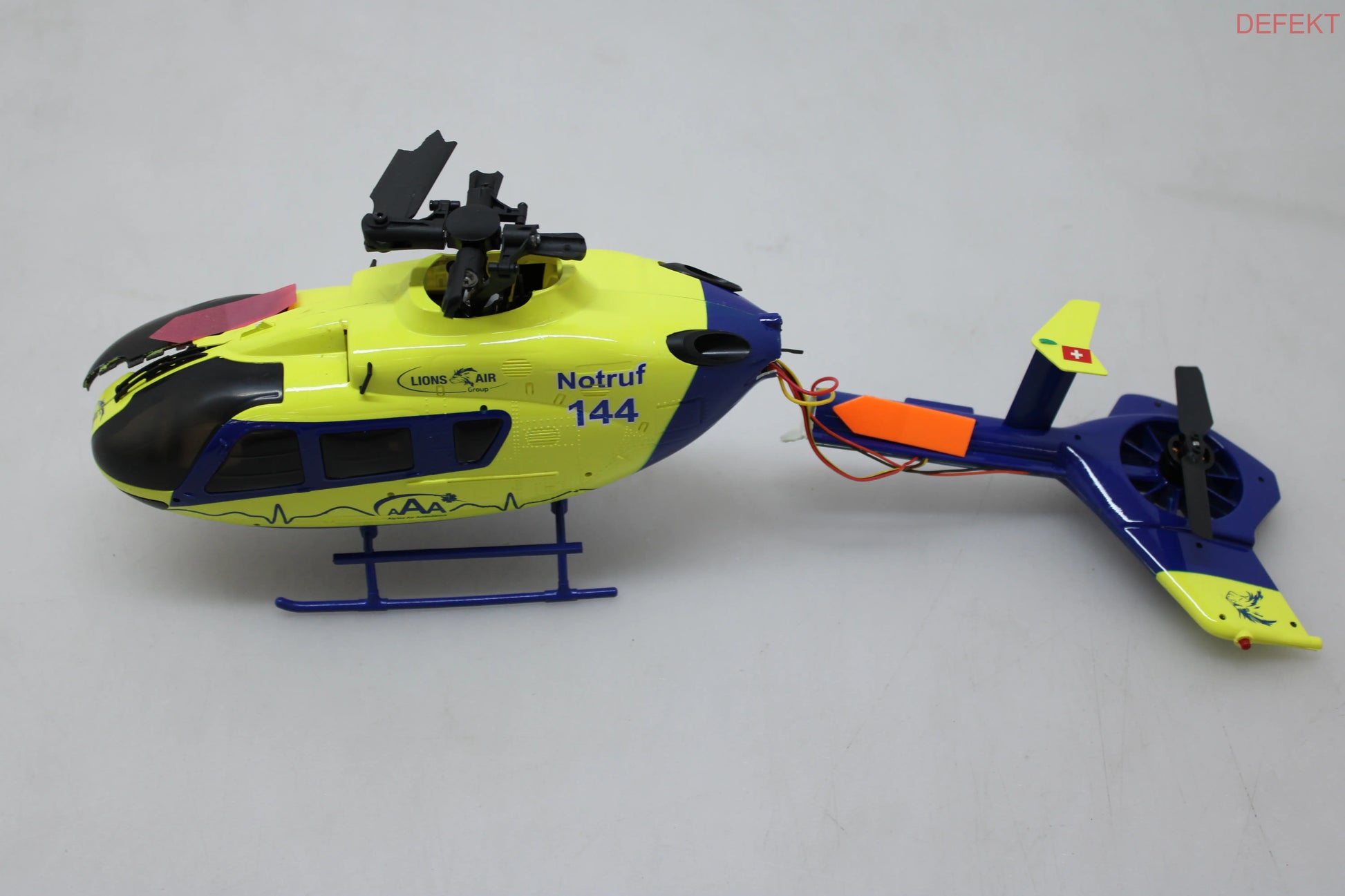 D-Ware Amewi Afx 135 Pro Alpine Air Rc Hubschrauber Modellbau Helikopter Defektware728 - 4262408975885