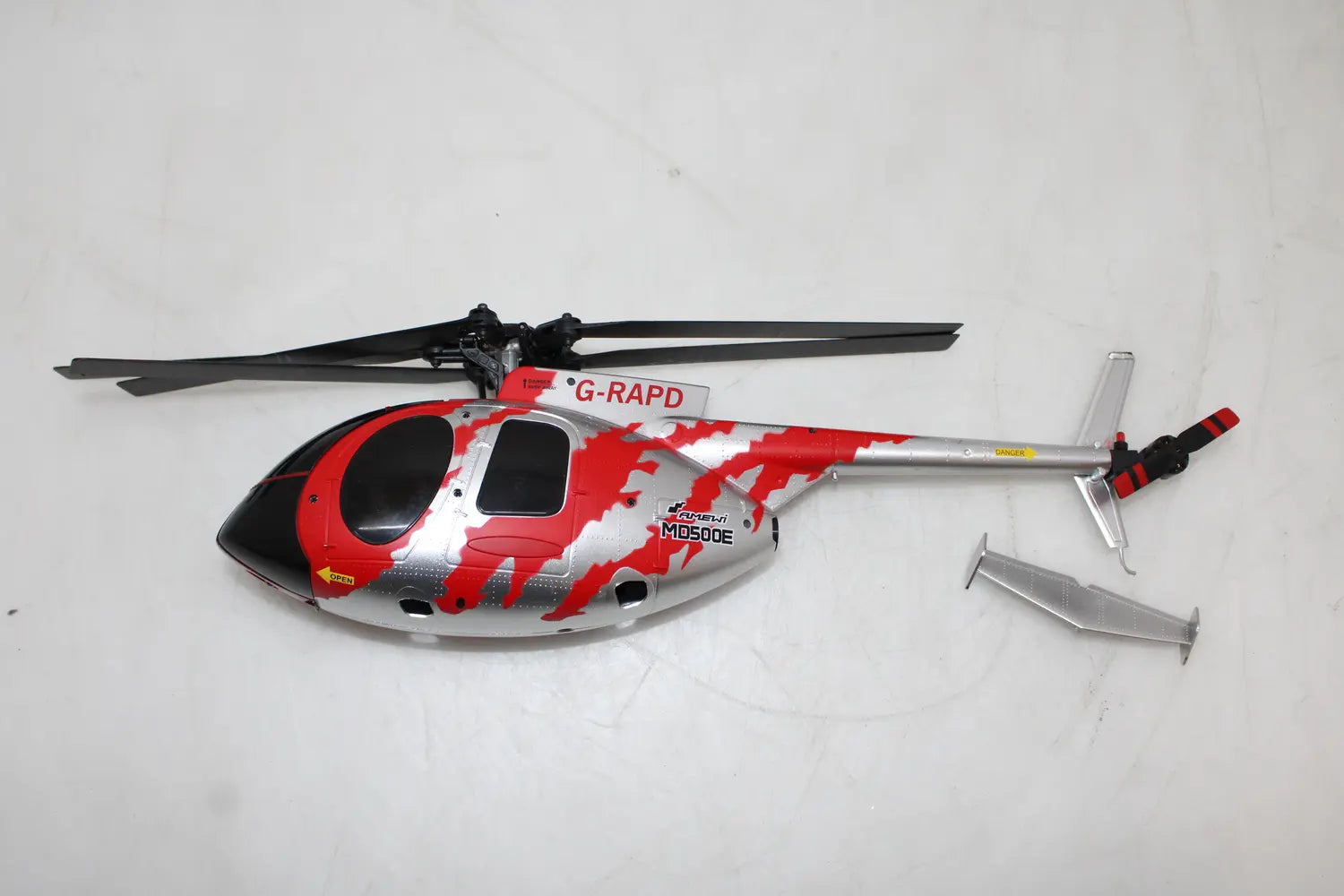 D-Ware Amewi Afx Md500 E Zivil Rc Hubschrauber  Helikopter Heli Modellbau Defektware - 4262408970934