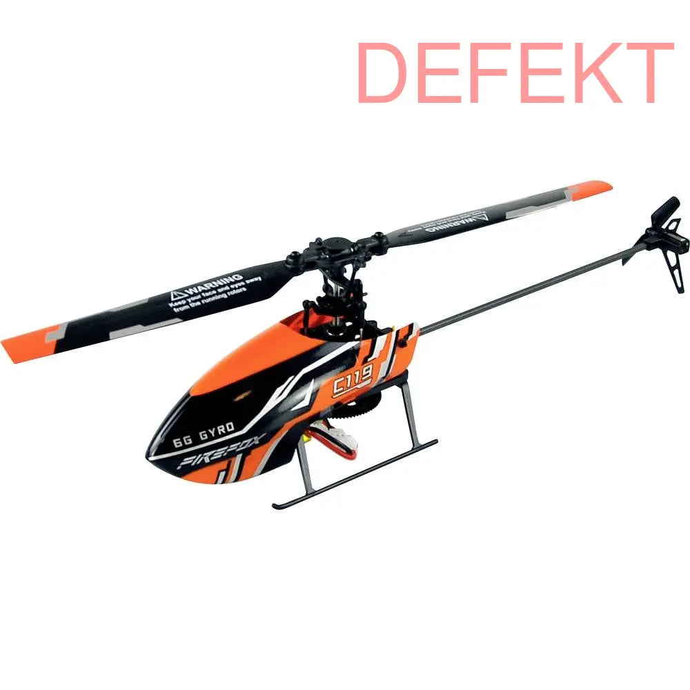 D-Ware Amewi Afx4 Single Rotor Helikopter 4 Kanal 6 G Rtf 2,4 G Hz Rc Defektware - 4260677950978