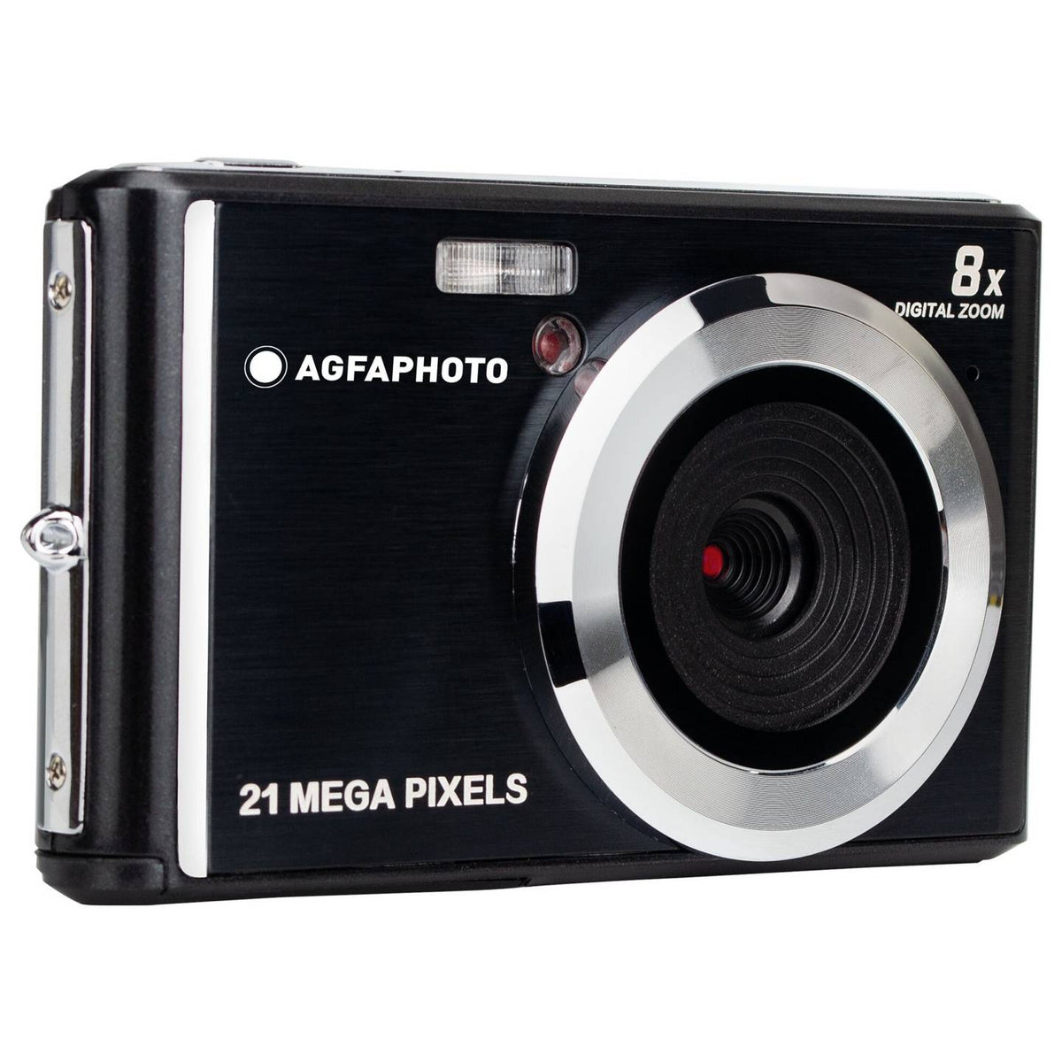 AgfaPhoto Digitalkamera Kompaktkamera DC5200 Schwarz Akku SD LCD Display 21MP - 3760265540747