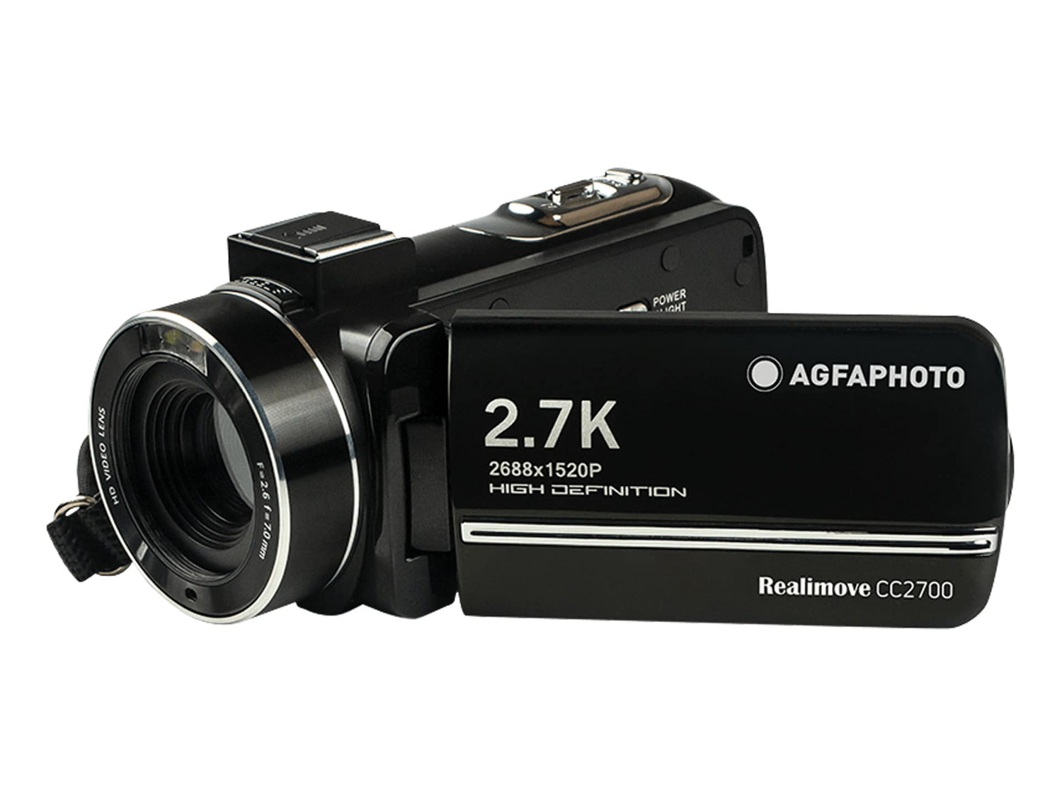 Agfaphoto Camcorder Videokamera Cc2700 Full Hd Digitalkamera 18x Zoom Schwarz B-Ware - 3760265542543