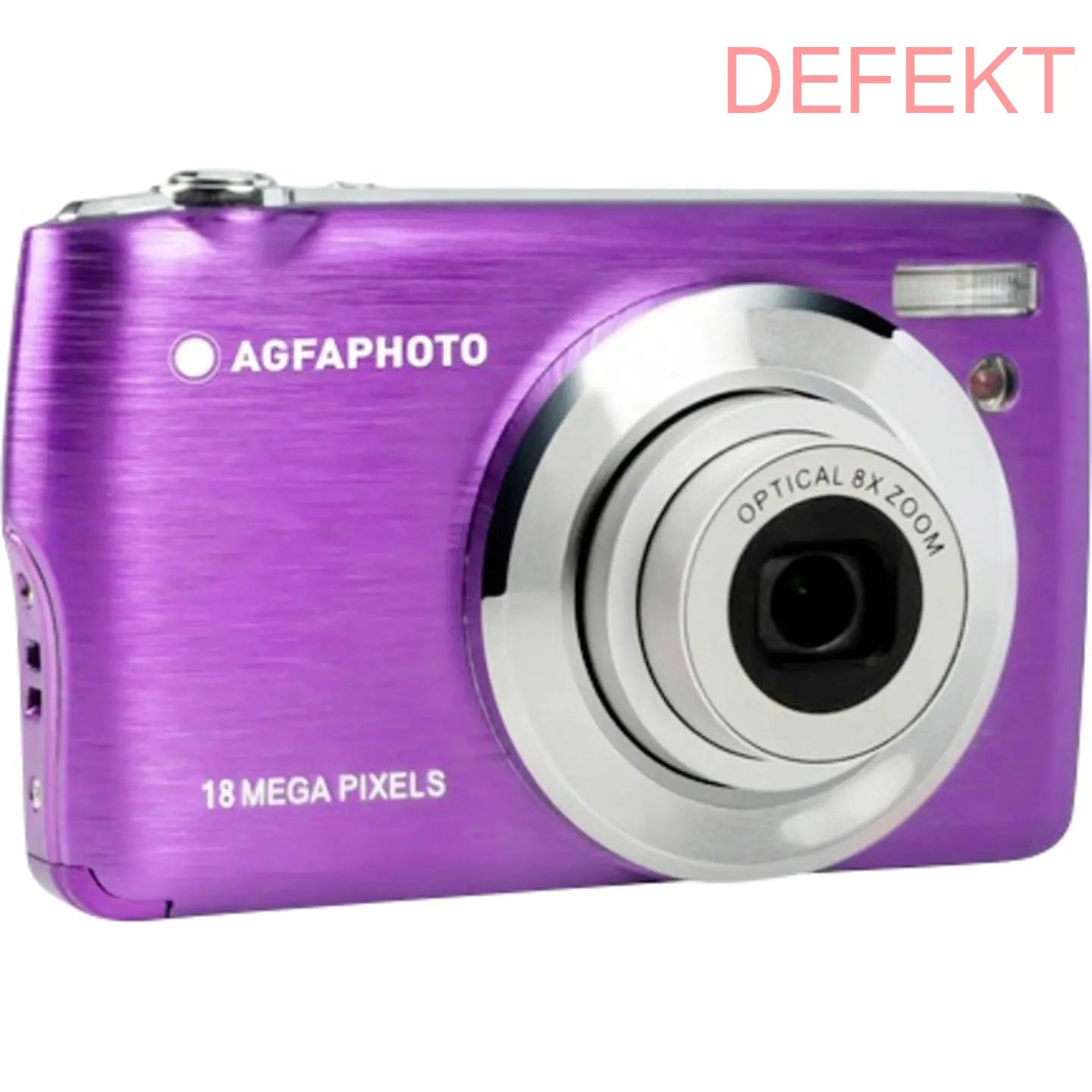 D-Ware Agfa Photo Realishot Dc8200 Purple Digitalkamera 18 Megapixel Kamera Defektware - 3760265542000