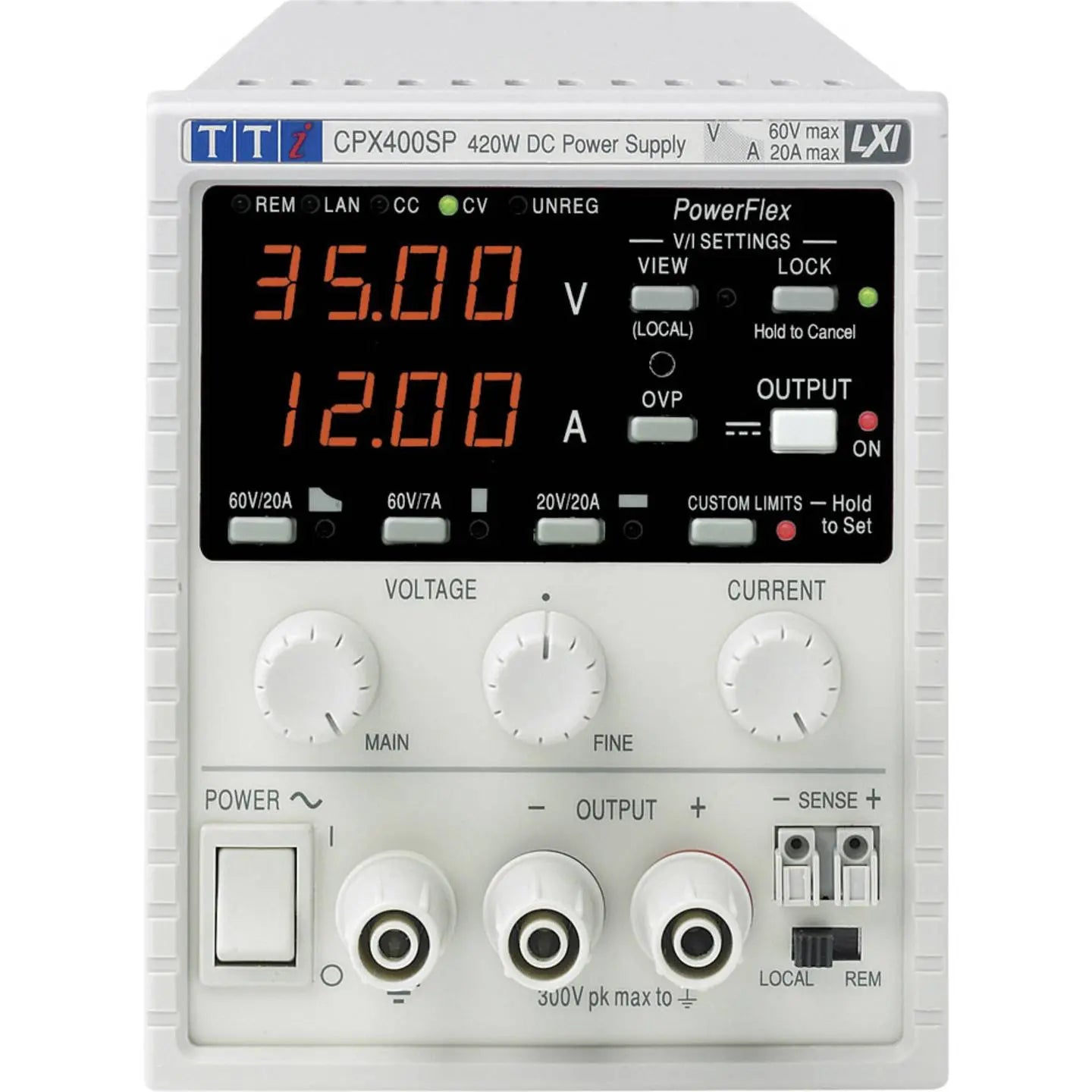 B-Ware Aim T Ti Labornetzgerät Netzteil Cpx400 S Einstellbar 1 Ausgang Power Flex 420 W - 4016139066080