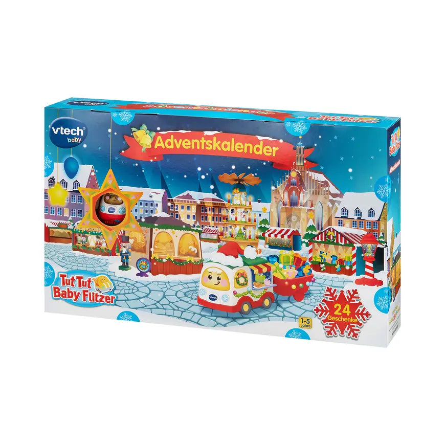 B-Ware Vtech Tut Tut Baby Flitzer Adventskalender Spielset Flitzer Weihnachten Zubehör  - 3417765701047