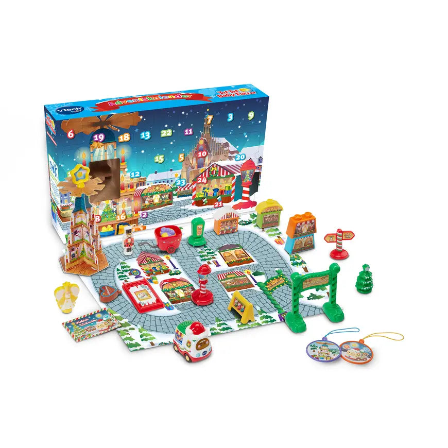 B-Ware Vtech Tut Tut Baby Flitzer Adventskalender Spielset Flitzer Weihnachten Zubehör  - 3417765701047