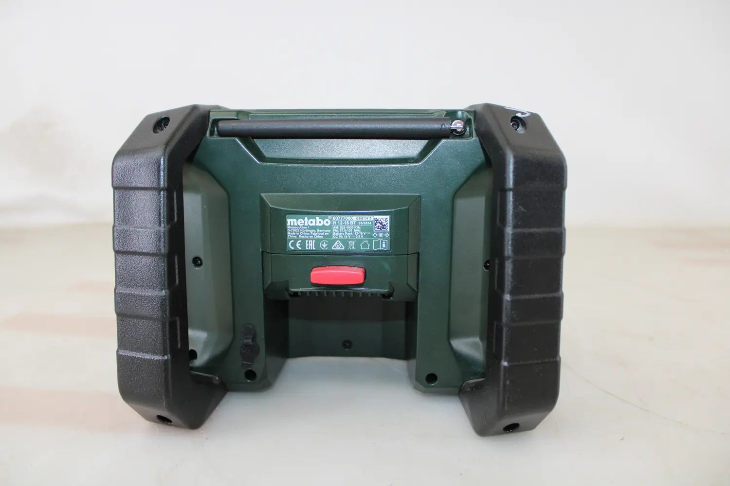 B-Ware Metabo R 12 18 Bt Ukw Baustellenradio Bluetooth Schwarz Rundfunk Siehe Text/Foto - 4007430332219