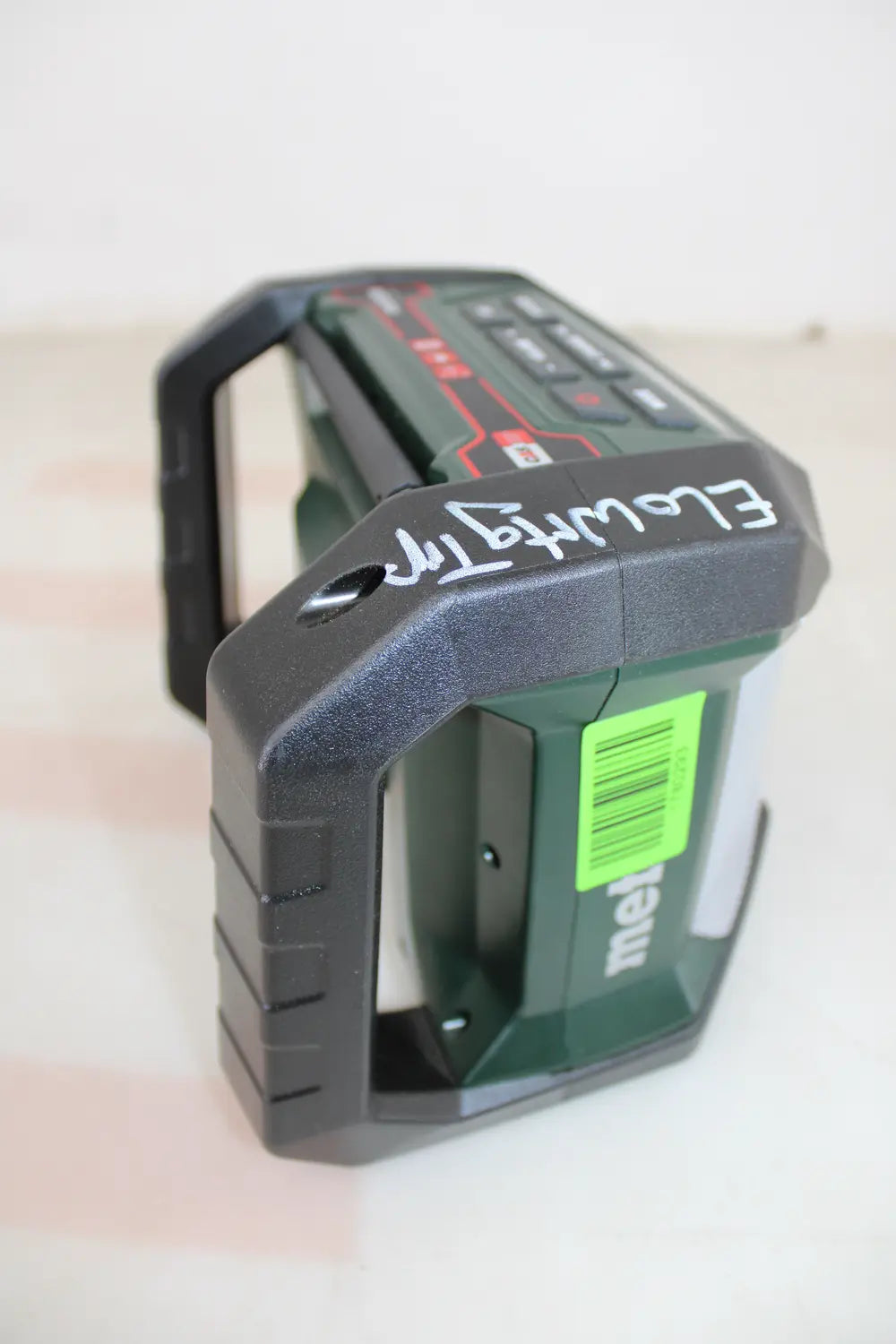 B-Ware Metabo R 12 18 Bt Ukw Baustellenradio Bluetooth Schwarz Rundfunk Siehe Text/Foto - 4007430332219