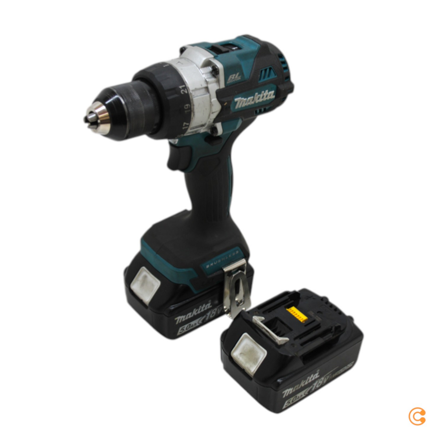 Makita Akku Bohrschrauber Ddf486 Rtj 18 V Inkl. 2 Akkus Ladegerät Defektware230 D-Ware - 88381739764