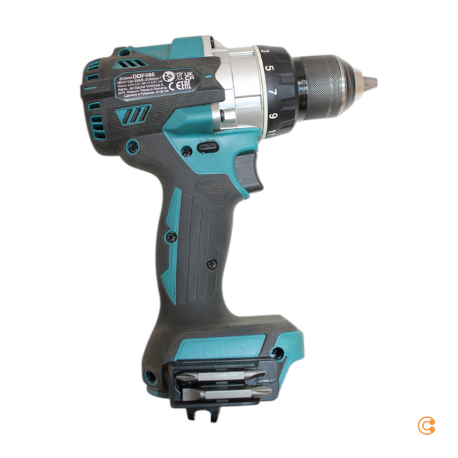 Makita Akku Bohrschrauber Ddf486 Rtj 18 V Ladegerät Gr. 2 Siehe Text/Foto C-Ware - 88381739764