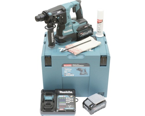 Makita Akku Kombihammer Xgt Hr003 Gm201 40 V 2 Akkus Siehe Text/Foto B-Ware - 88381892995