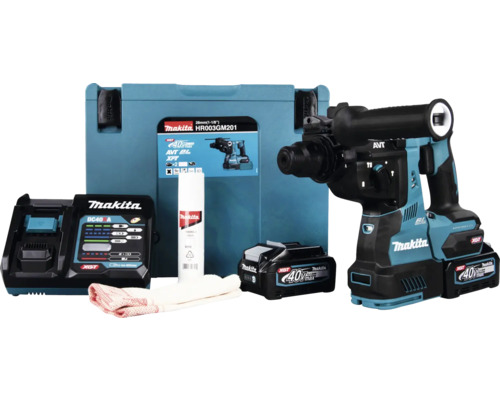 Makita Akku Kombihammer Xgt Hr003 Gm201 40 V 2 Akkus Siehe Text/Foto B-Ware - 88381892995