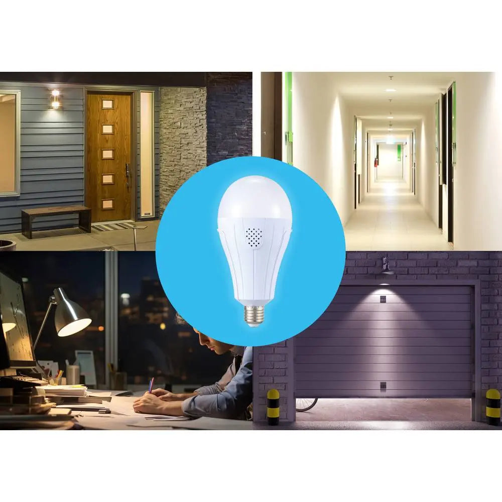 B-Ware Akku Led Leuchtmittel Glühlampe E27 Warmweiß Nicht Dimmbar 20 W Haken 8 Stück - 4064161250052