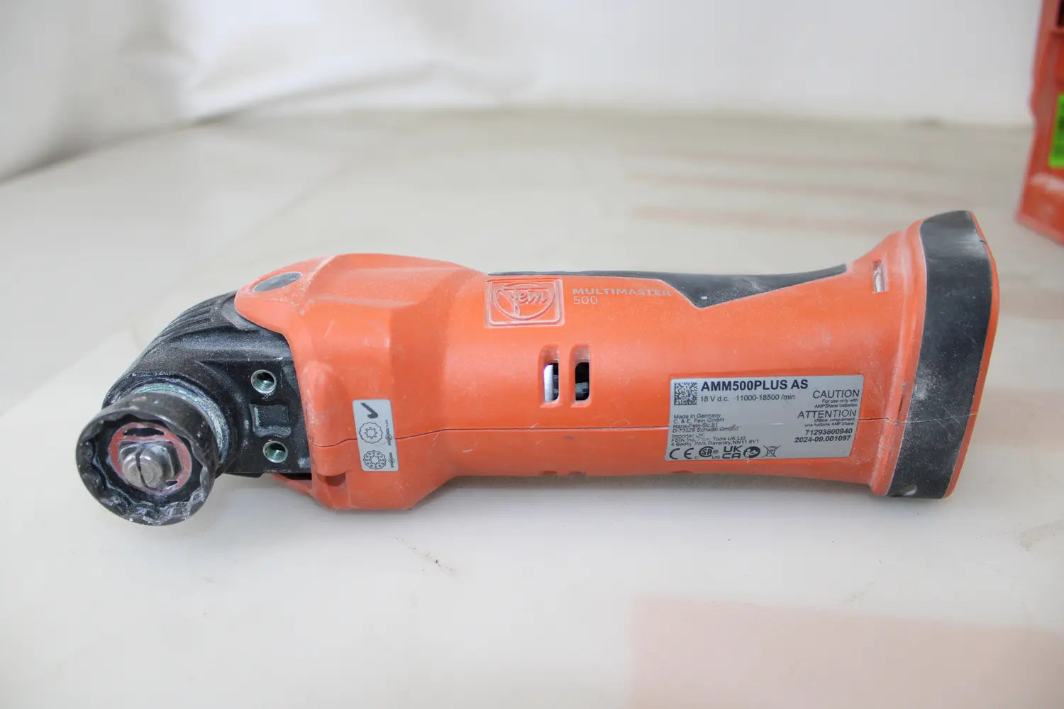 D-Ware Fein Multifunktionswerkzeug Multitool Akku Amm 500 Plus Set Defektware - 4014586895352