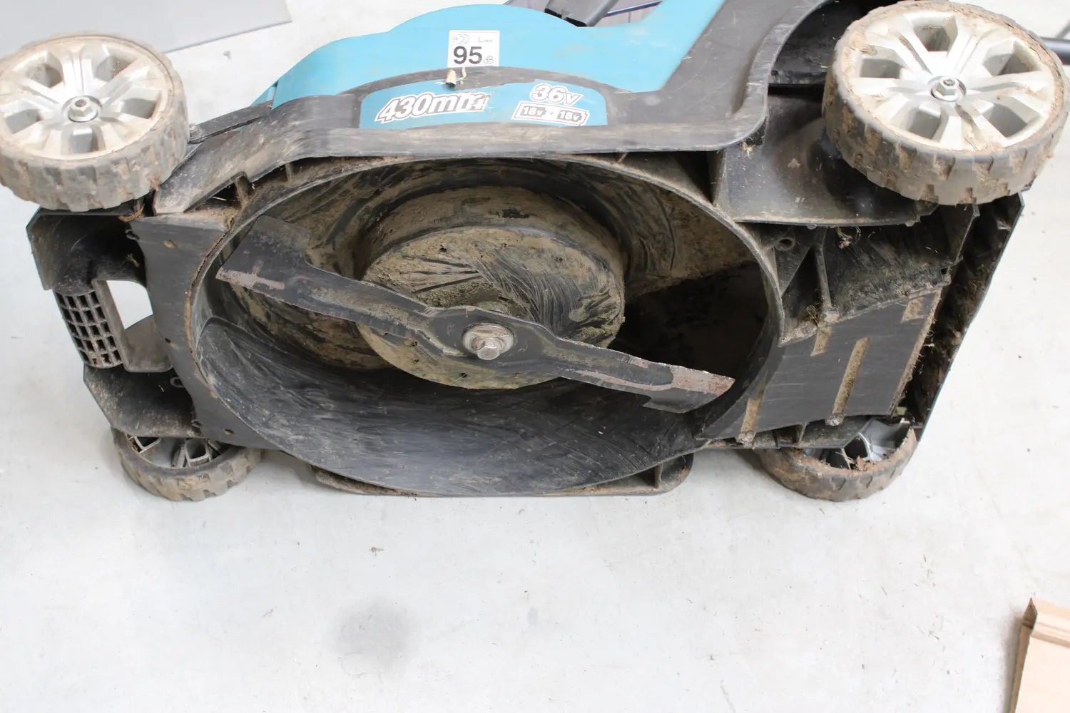 C-Ware Makita Dlm432 Pt2 Akku Rasenmäher Elektromäher Mäher 18 V Blau Siehe Text/Foto - 88381891202