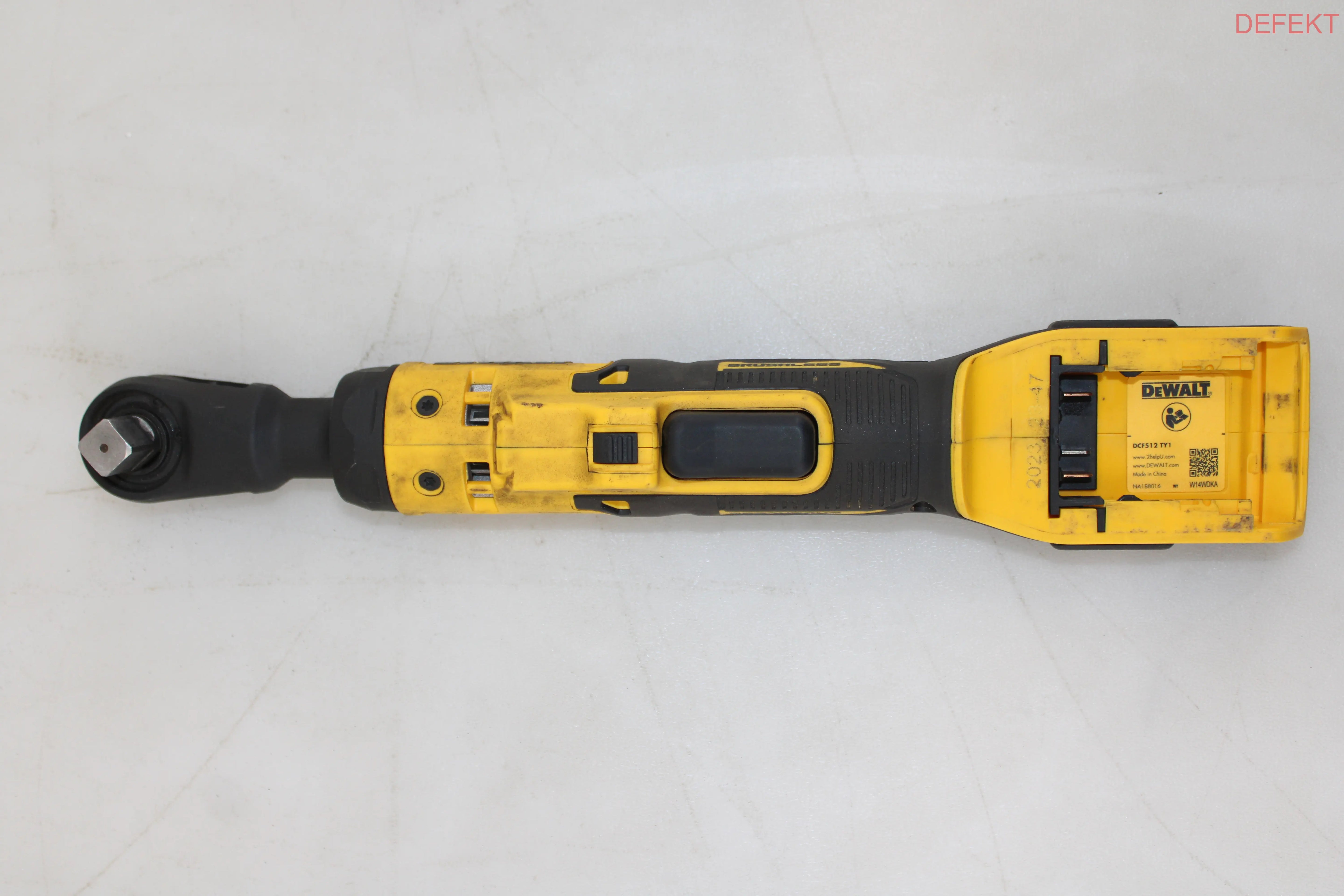 D-Ware Dewalt Akku Ratschenschrauber Ratsche 18 V 12mm Basisversion Defektware - 5035048789551