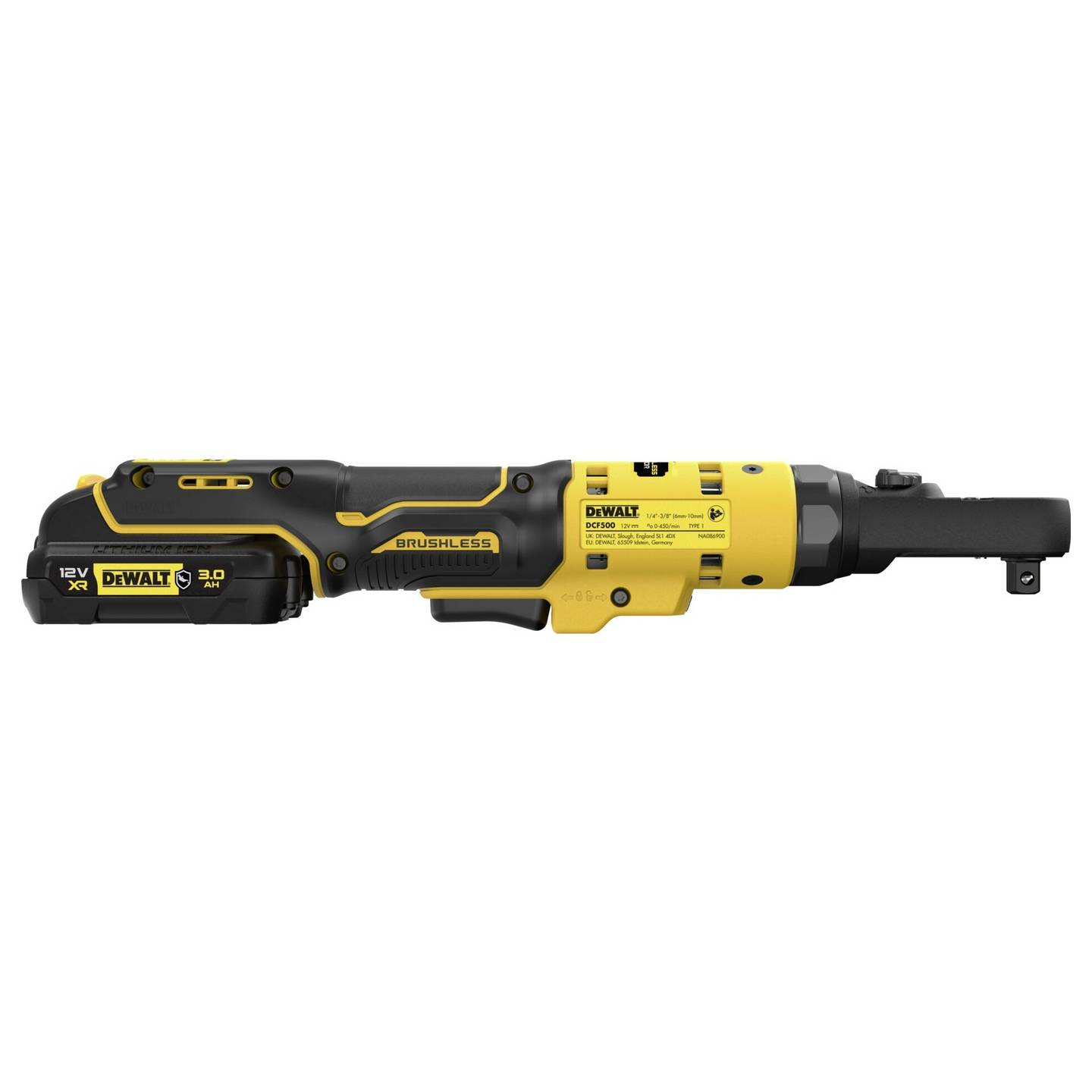 B-Ware Dewalt Akku Ratsche Knarre 1/4 3/8 Z 12 V 3 Ah Werkzeug Set Mit Akku Ladegerät399 - 5035048789636