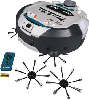 B-Ware Makita Drc300 Z Saugroboter Ohne Akku Staubsaugroboter Wischroboter Schwarz Weiß