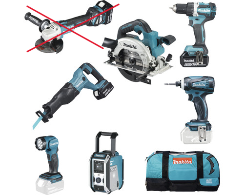 Makita Akku-Spezialset DLX7018TX1 Elektrowerkzeug Akkuwerkzeug 18V SIEHE TEXT - 88381737708