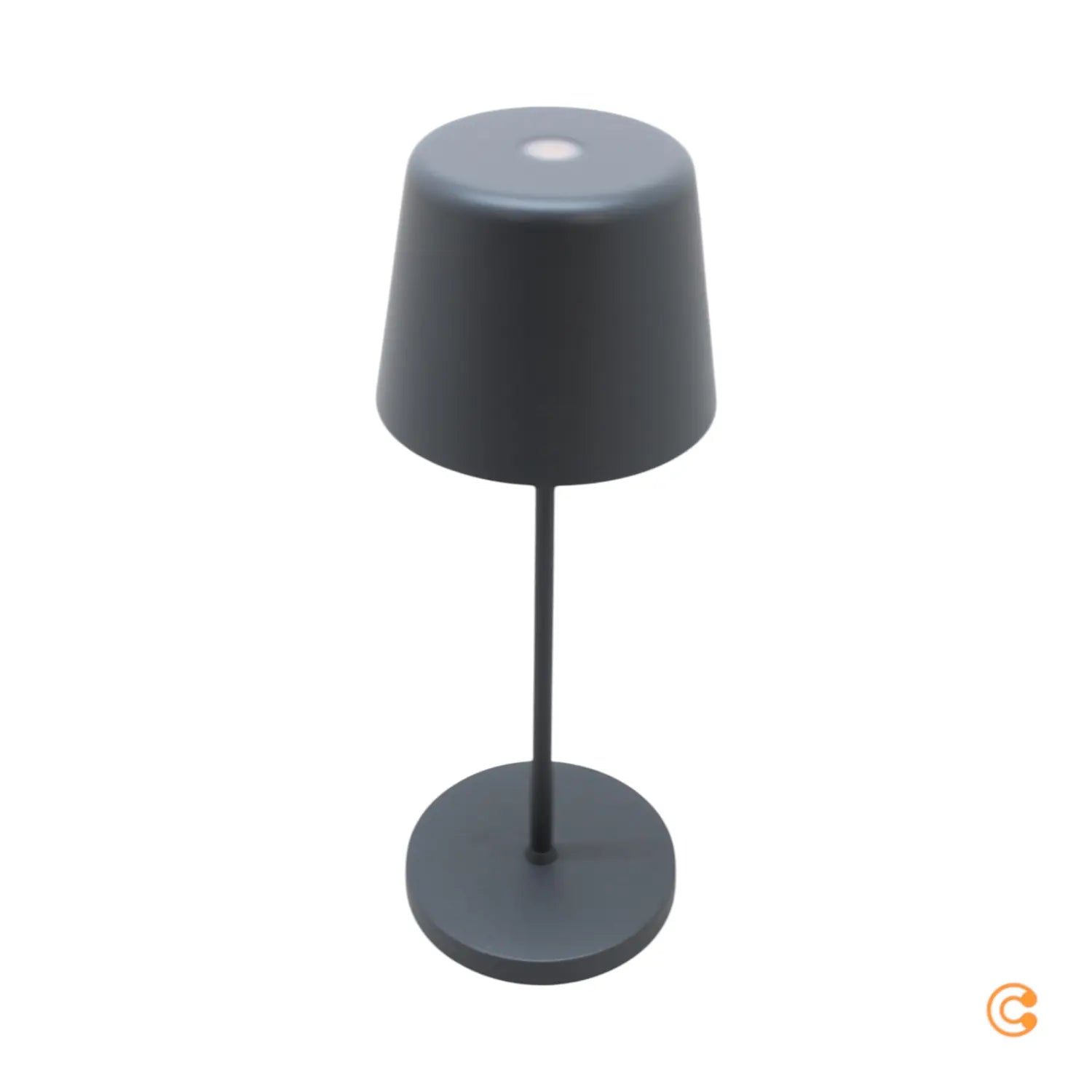 B-Ware Deko Light Akku Tischlampe Akkuleuchte Led Canis Mini Warmweiß Grau - 4042943176622