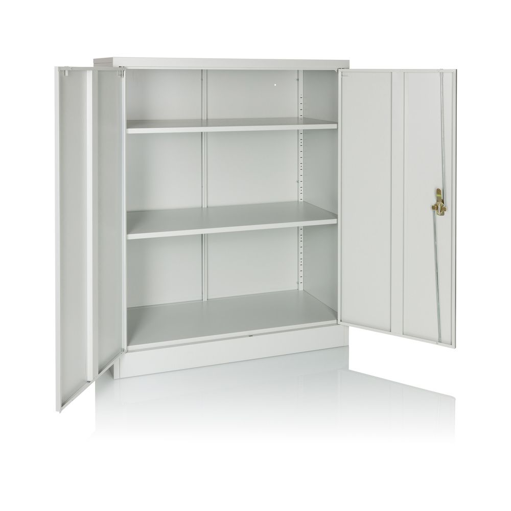 B-Ware Hjh Office Aktenschrank Color As 105 X 90 X 40 Cm Metall Lichtgrau Schrank Möbel - 4064323028741