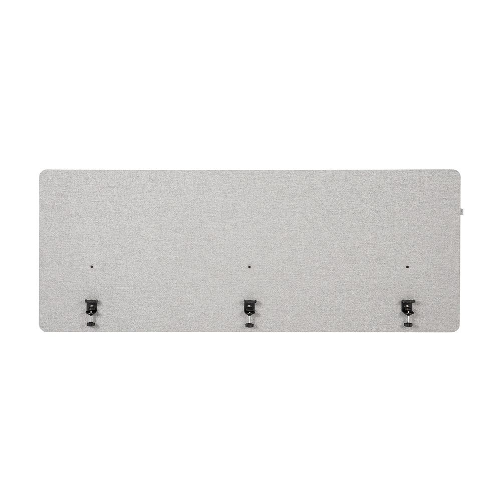 Hjh Office Akustik Tischtrennwand Flexmiut D 180 Cm Hellgrau Trennwand 3 Stück B-Ware - 4064323015062