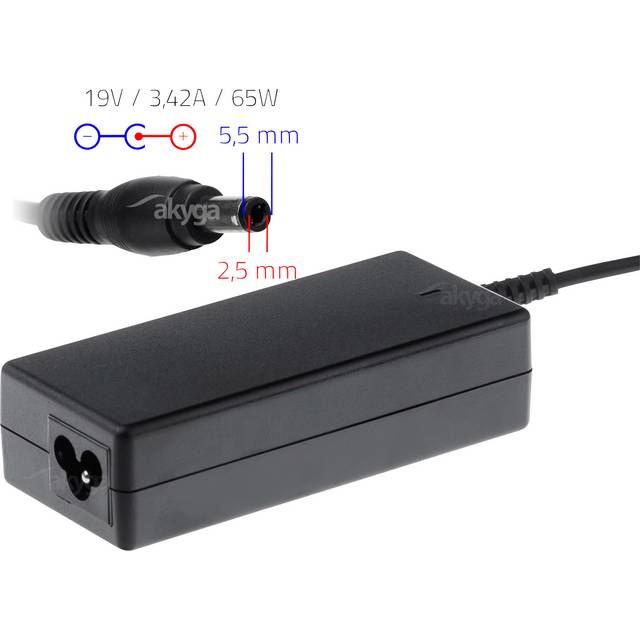 Akyga AK-ND-01 Notebook-Netzteil 65 W 19 V 3.42 A - 5901720130204
