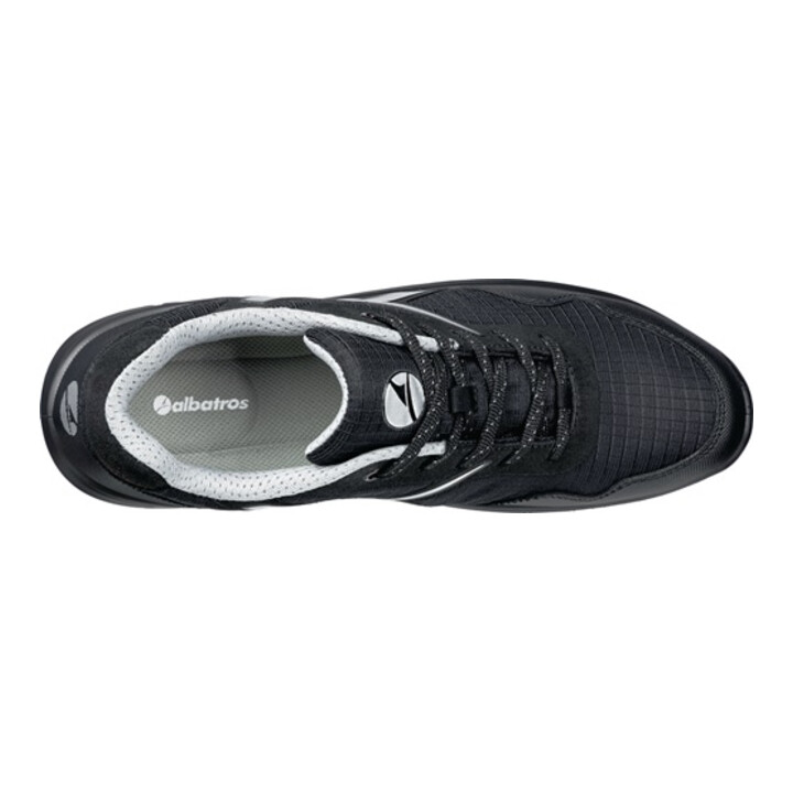 B-Ware Albatros Berufsschuh Arbeitsschuh Sicherheitsschuh Schwarz Mikrofaser Größe 46 - 4051428101134