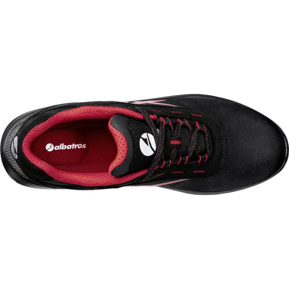 B-Ware Albatros Sicherheitsschuh Arbeitsschuh S3 Grid Low Src Größe 42 Schwarz Rot - 4051428095921