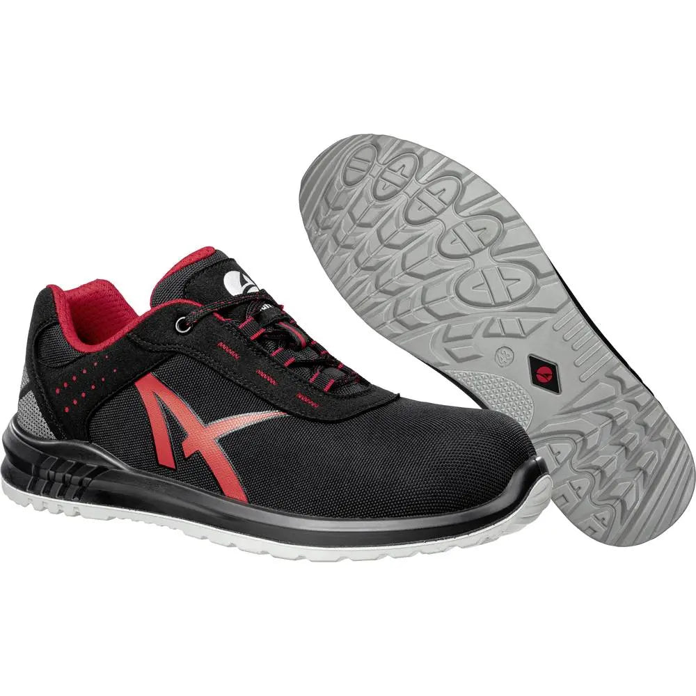 B-Ware Albatros Sicherheitsschuh Arbeitsschuh S3 Grid Low Src Größe 42 Schwarz Rot - 4051428095921