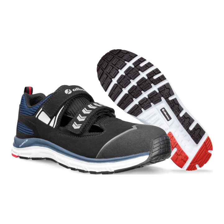 B-Ware Albatros Halbschuh Schuh Jetstream Impulse Low Schwarz Esd S1 Hro Größe 40