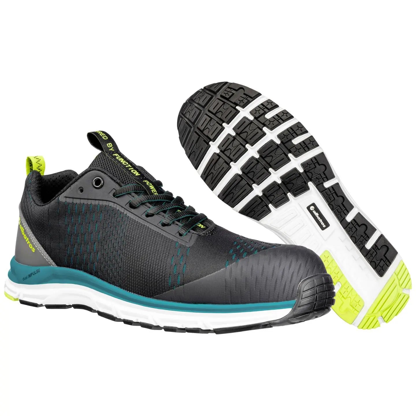 B-Ware Albatros Sicherheitshalbschuh Arbeitsschuh Aer55 Impulse Größe 46 Schwarz Blau - 4051428088466