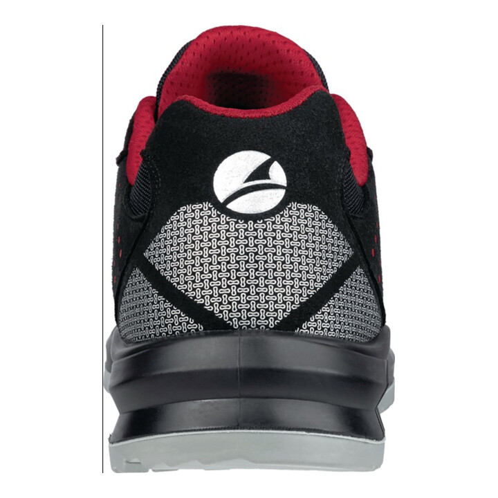 B-Ware Albatros Sicherheitsschuh Arbeit Grid Low S3 Src En Iso 20345 Gr43 Schwarz Rot - 4051428095938