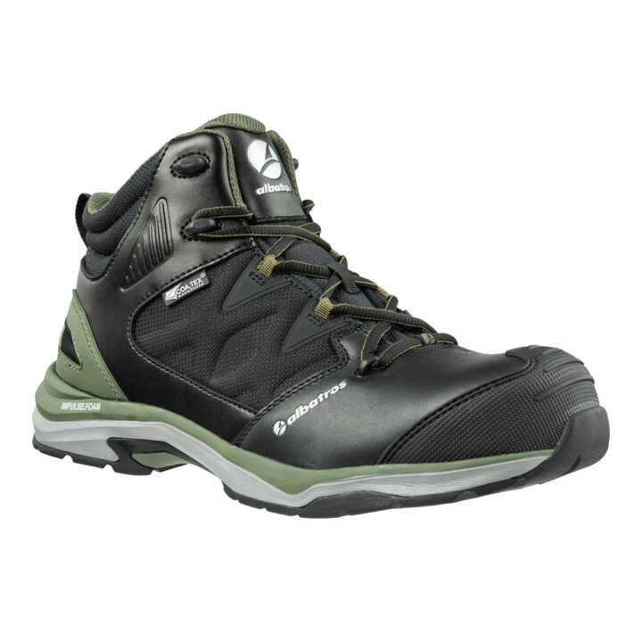 B-Ware Albatros Sicherheitsstiefel Arbeitsschuh Ultratrail Olive Ctx Mid Gr44