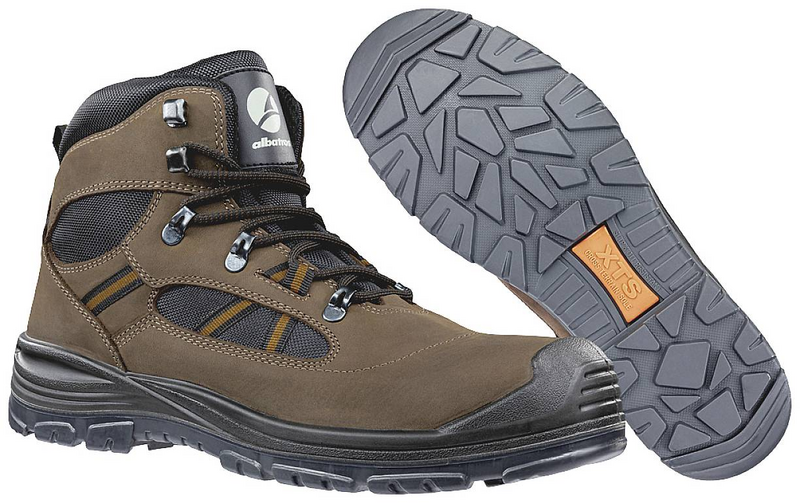 Albatros Sicherheitsstiefel Timber S3 Stiefel Braun Rindleder Gr. 44 Polyurethan B-Ware - 4018623808282